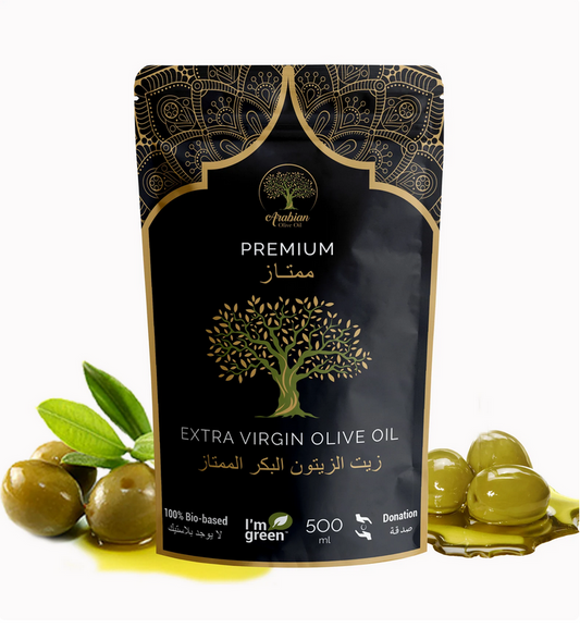 Extra Virgin Fruity Flavor Arabian Natural Olive Oil 500.ml